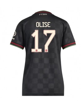 Billige Bayern Munich Michael Olise #17 Tredjedrakt Dame 2025-26 Kortermet